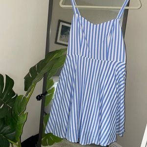 ✨Blue and white striped Dress✨